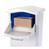 Architectural Mailboxes elephantrunk Parcel Drop Box White 6900W
